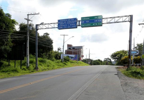 Governo do Estado publica licitação que autoriza expansão de rodovia entre Ilhéus e Itabuna