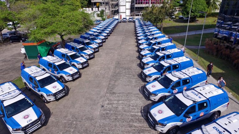 Governo entrega mais 49 viaturas para a PM e anuncia a convocação de 1,7 mil policiais militares
