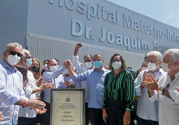 Rui inaugura hospital materno-infantil e autoriza obra de ligação entre Ilhéus e Itabuna