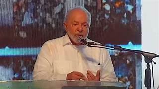 ‘É uma vergonha o Brasil estar importando trilho’, diz Lula ao lançar obras da Fiol em Ilhéus