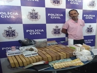 37 quilos de drogas são apreendidos em Itabuna
